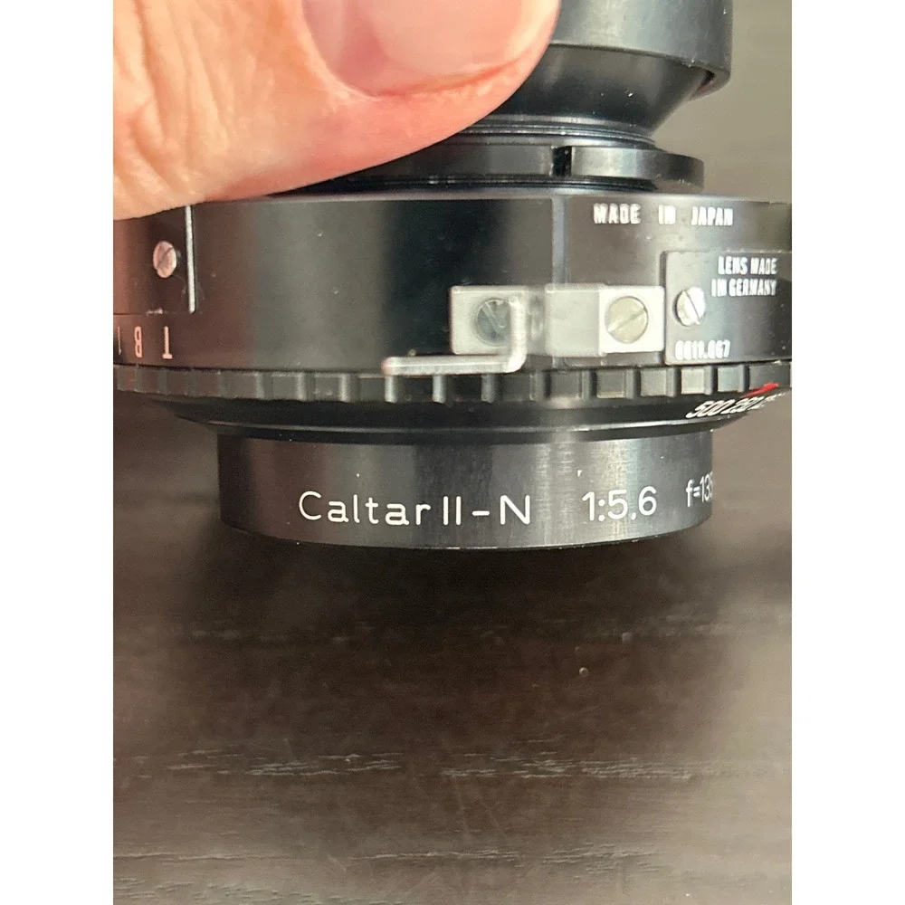 Caltar II-N 135mm f/5.6 MC Lens in Copal 0 Shutter Made in Germany Rodenstock